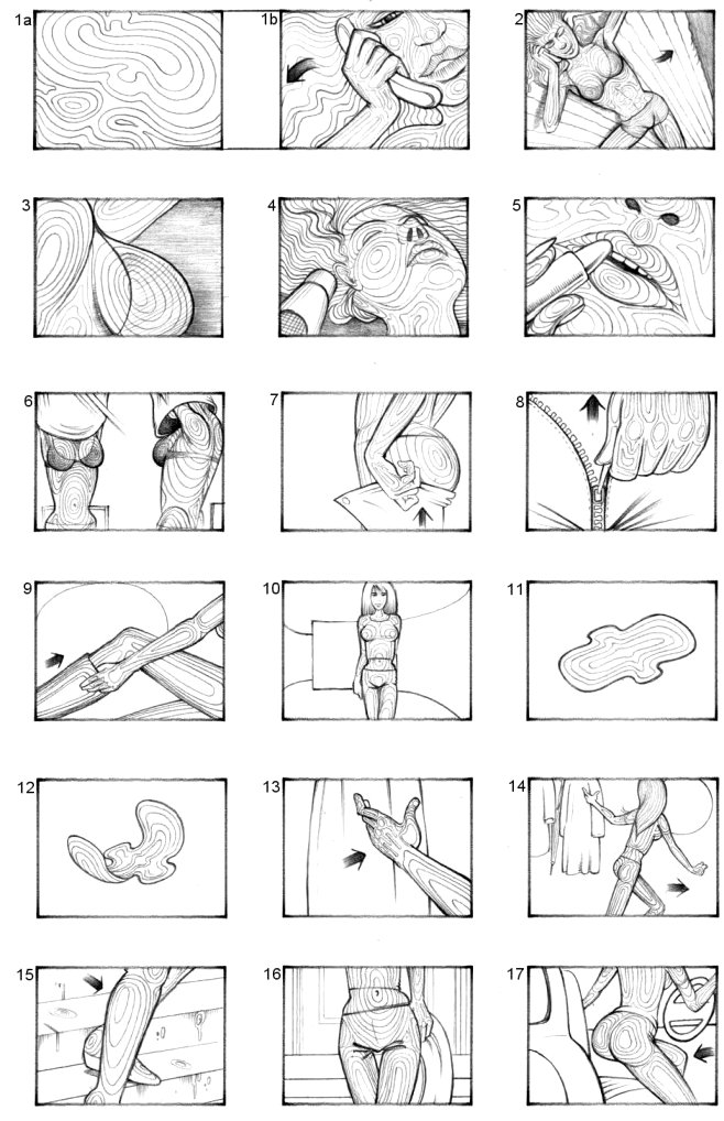 LIBRESSE STORYBOARD BY ANDY SPARROW