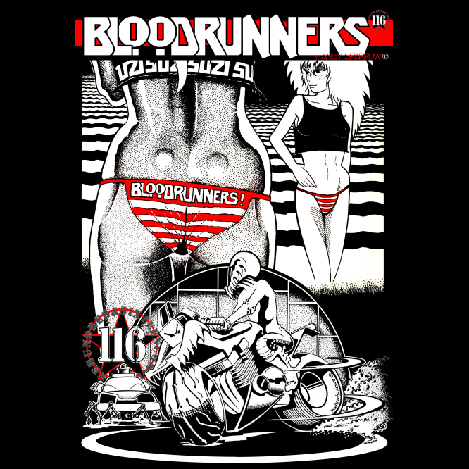 Bloodrunners Comic Book by Andy Sparrow