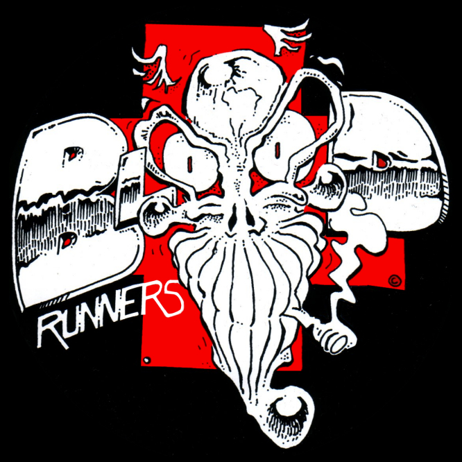 Bloodrunners Skull Logo by Andy Sparrow